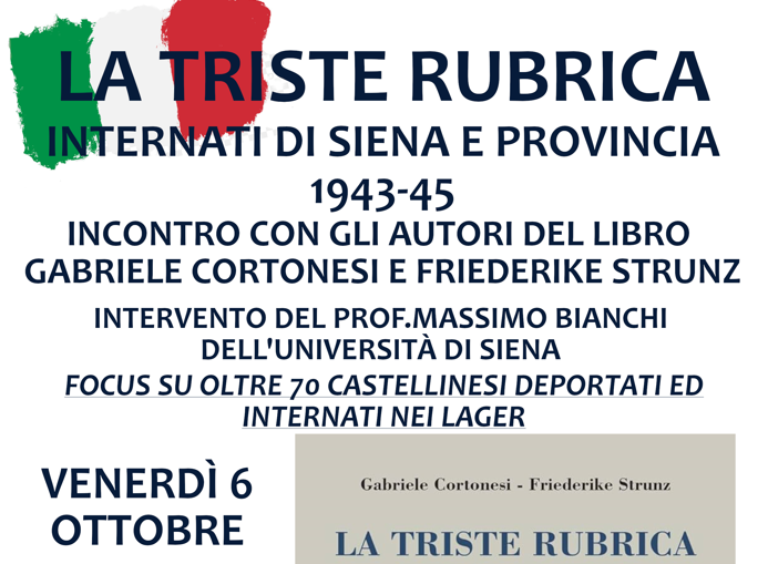 Incontro con gli autori del libro "La triste rubrica"