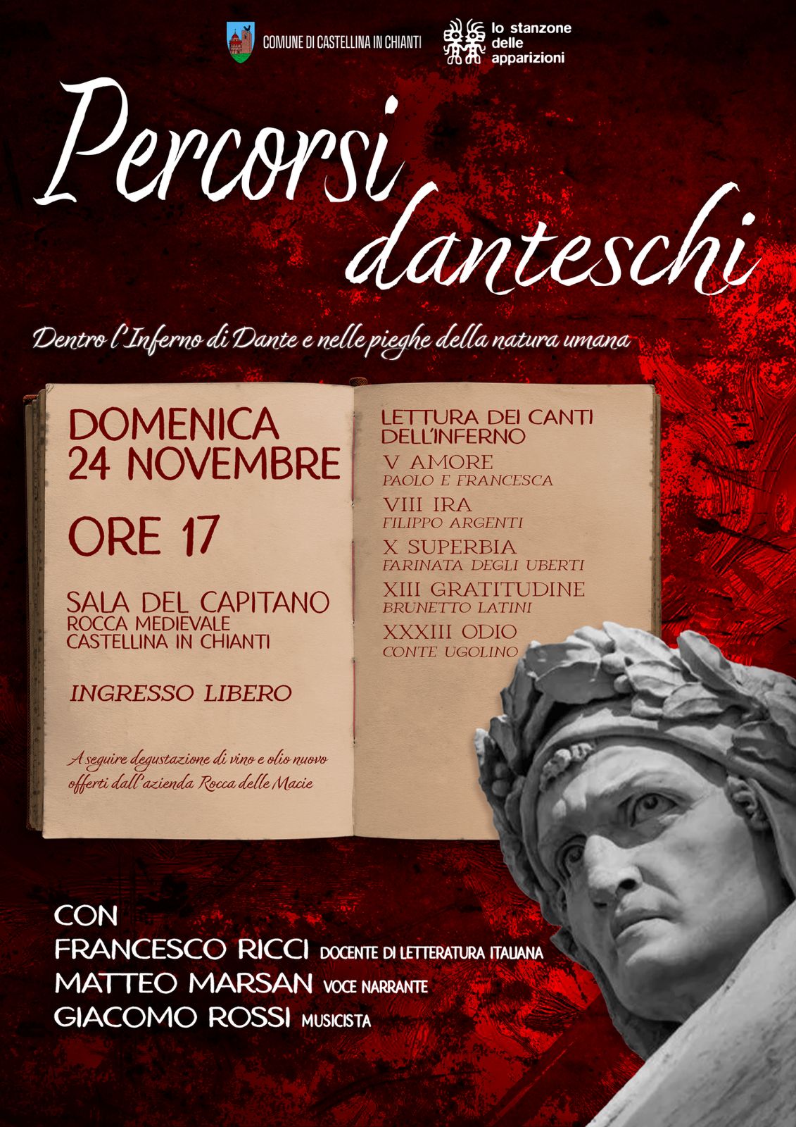 Percorsi Danteschi - Dentro l’Inferno di Dante e nelle pieghe della na