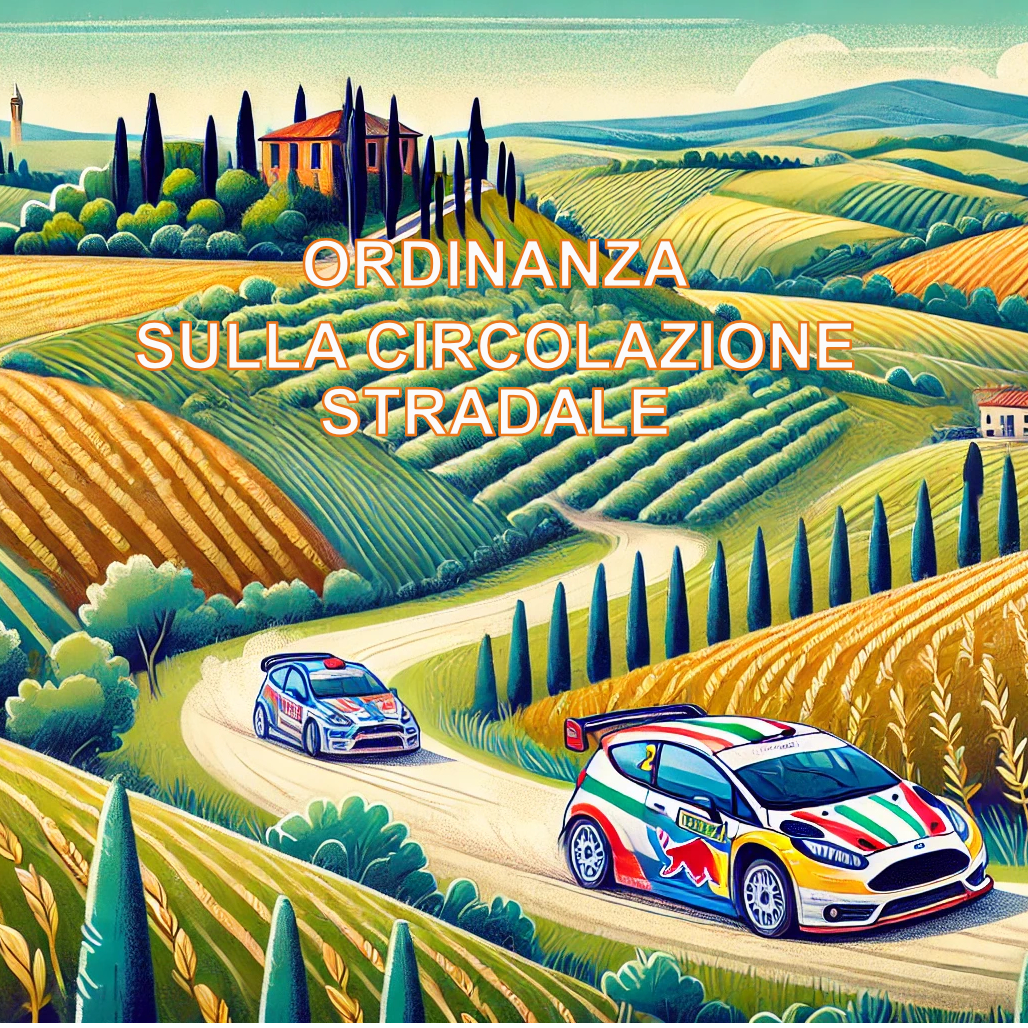 45° Rally della Fettunta Domenica 8 Dicembre 2024 - Ordinanza Sulla Circolazione Stradale