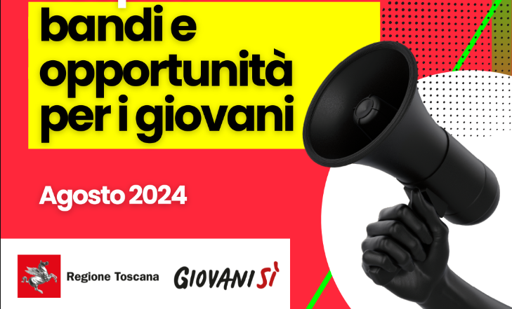 Bandi e opportunità Giovanisì Agosto 2024